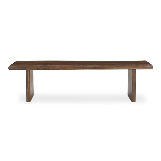 LILA DINING BENCH LARGE BROWN