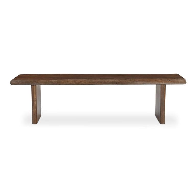 LILA DINING BENCH LARGE BROWN