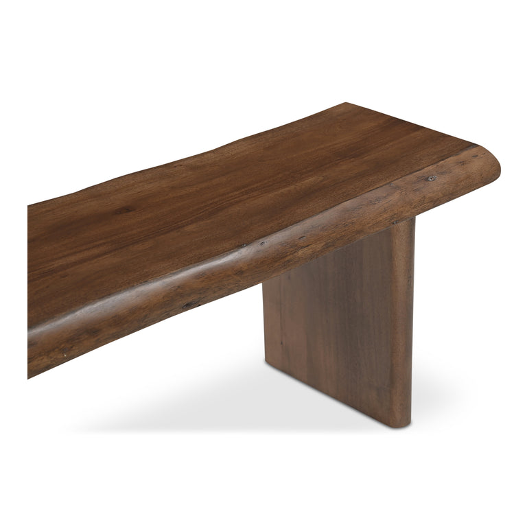 LILA DINING BENCH LARGE BROWN