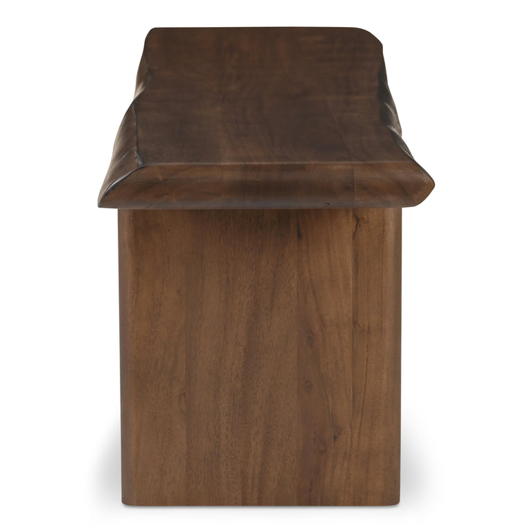 LILA DINING BENCH LARGE BROWN