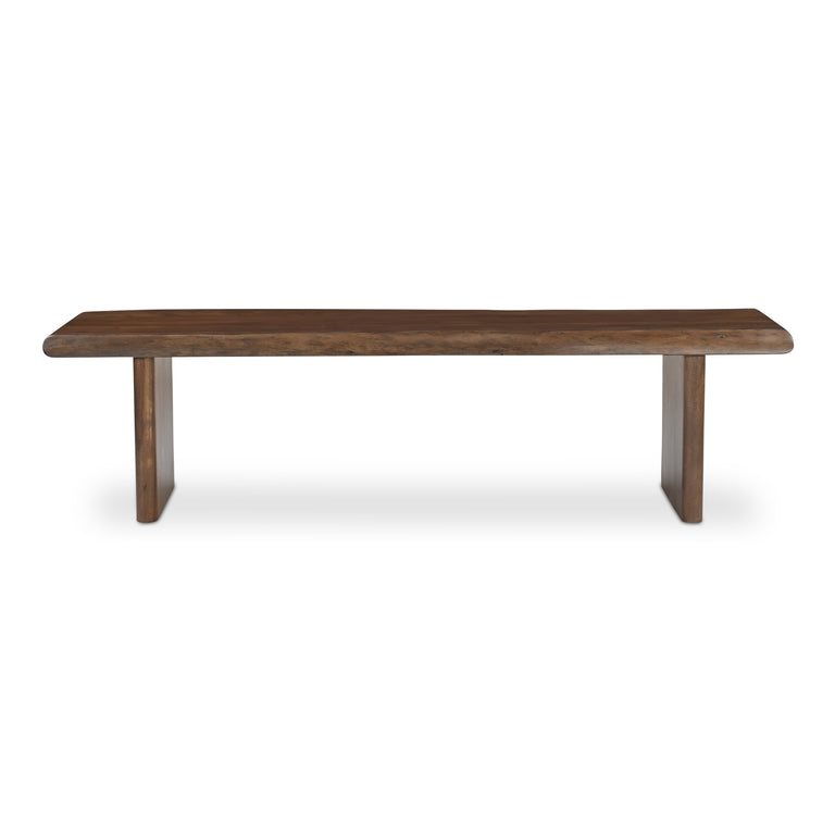 LILA DINING BENCH LARGE BROWN