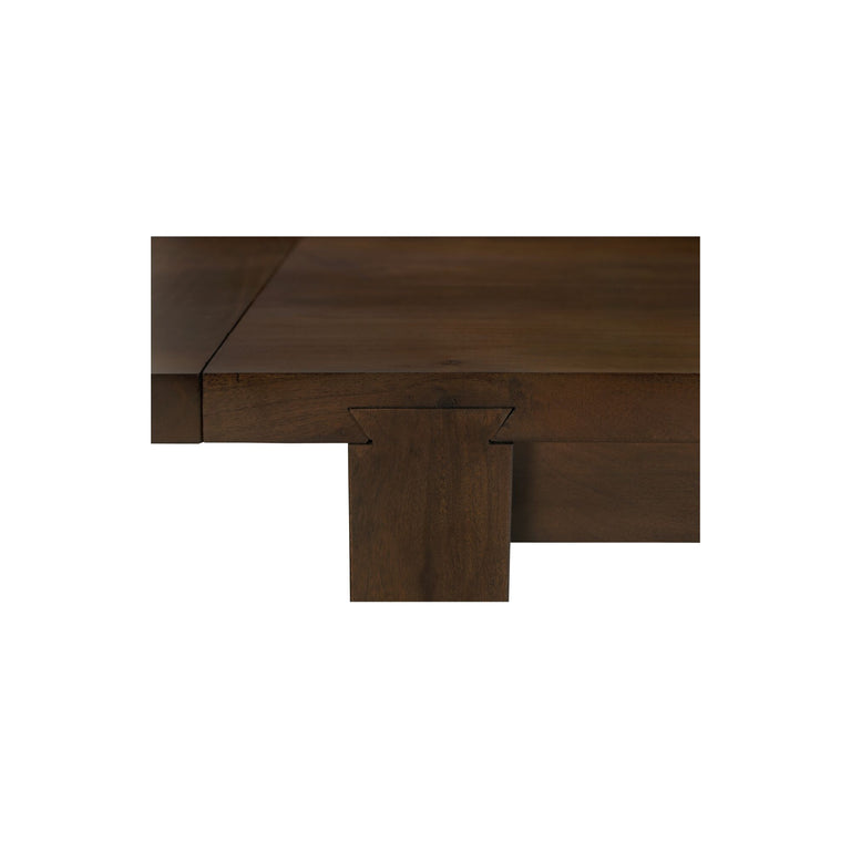 WILSON DINING TABLE LARGE WARM BROWN