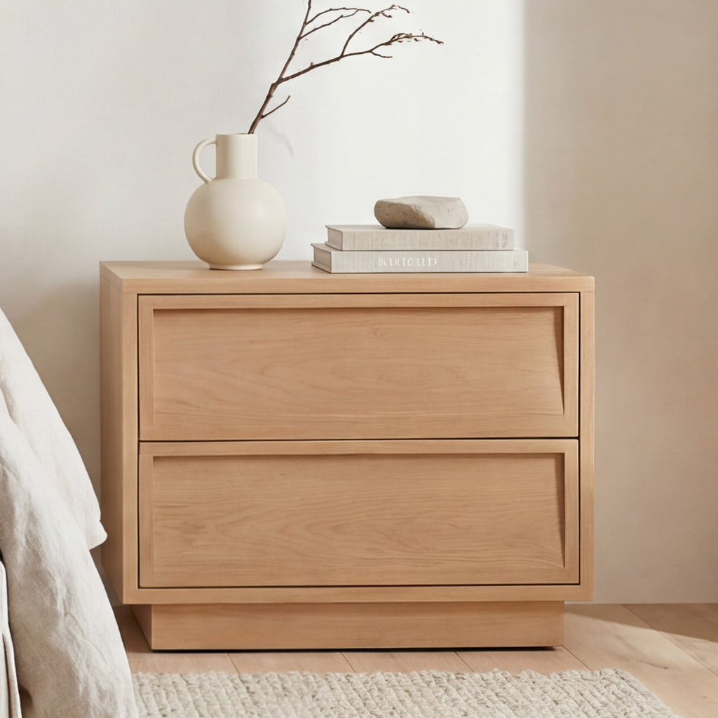 HUDSON NIGHTSTAND NATURAL | STAG & MANOR