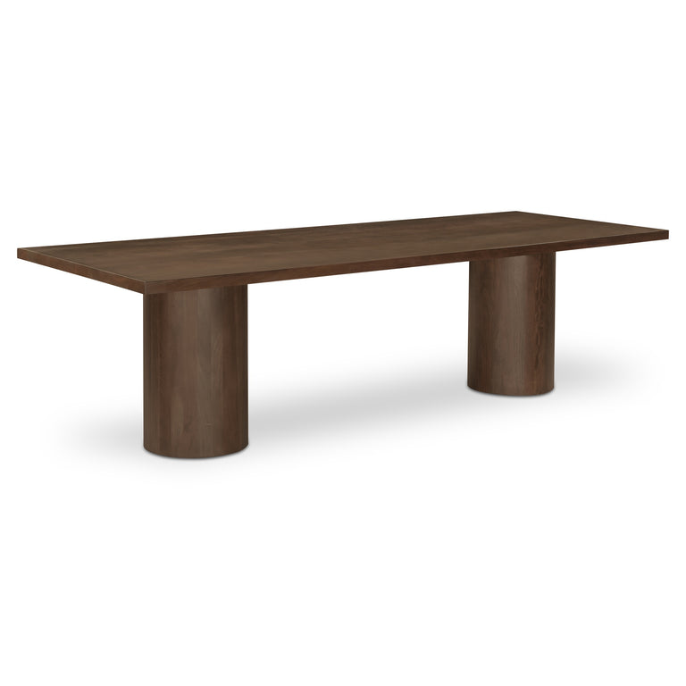 HADLEY DINING TABLE LARGE WARM BROWN