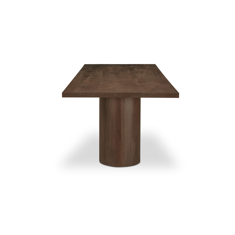 HADLEY DINING TABLE LARGE WARM BROWN