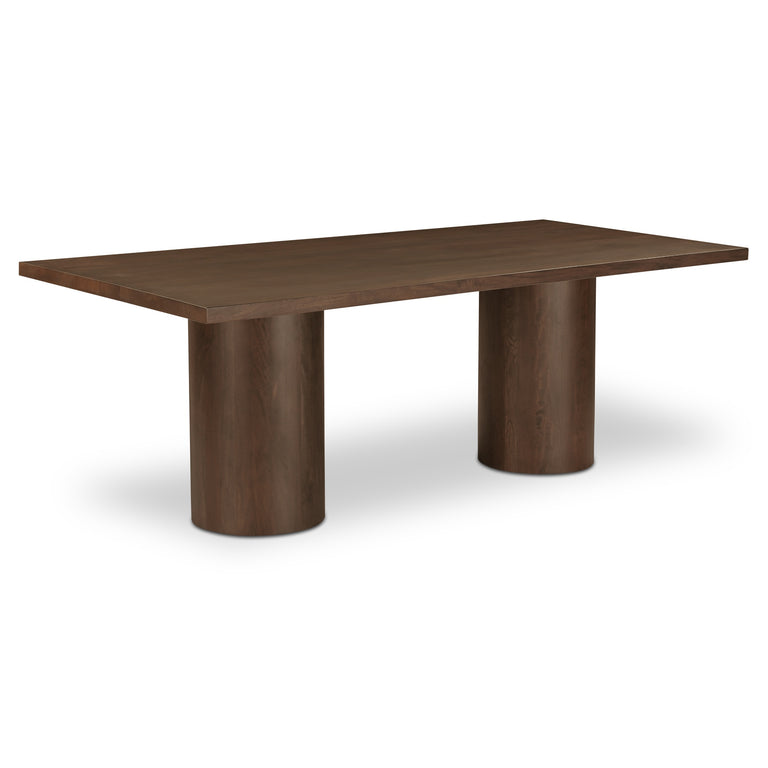 HADLEY DINING TABLE LARGE WARM BROWN
