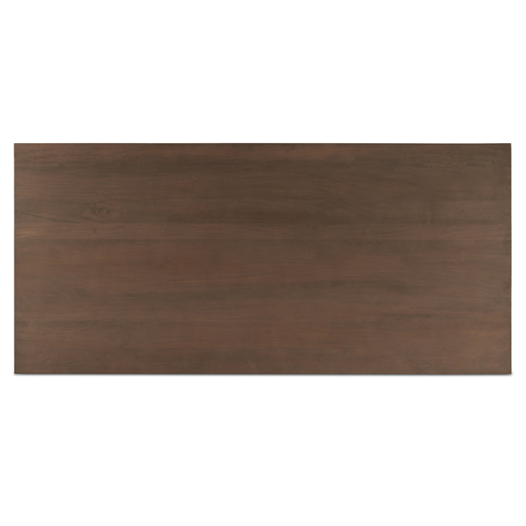 HADLEY DINING TABLE LARGE WARM BROWN