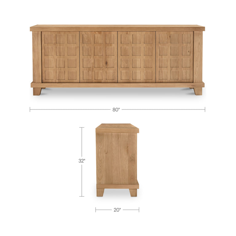 ENYA SIDEBOARD NATURAL OAK