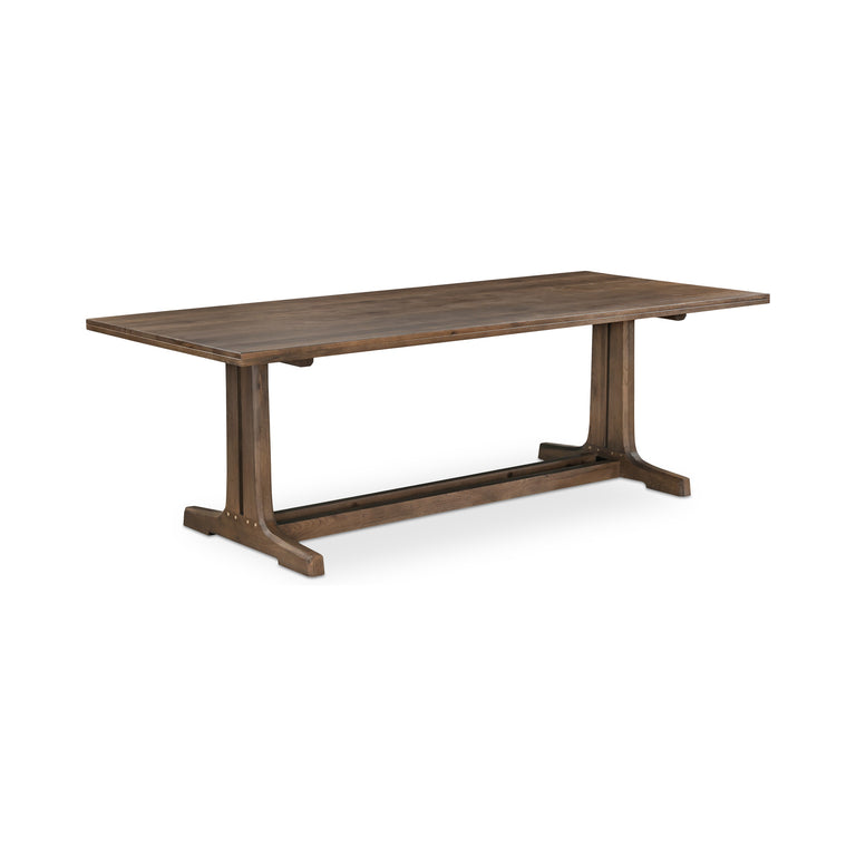 SAMUEL DINING TABLE DARK BROWN