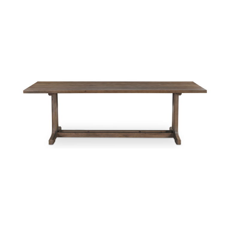 SAMUEL DINING TABLE DARK BROWN