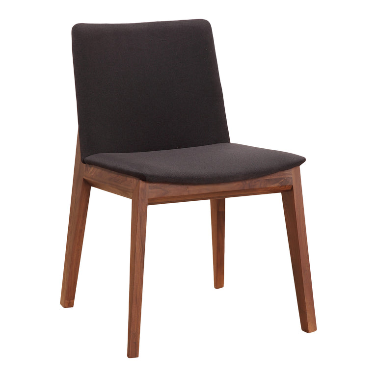 DECO DINING CHAIR BLACK- SET OF TWO