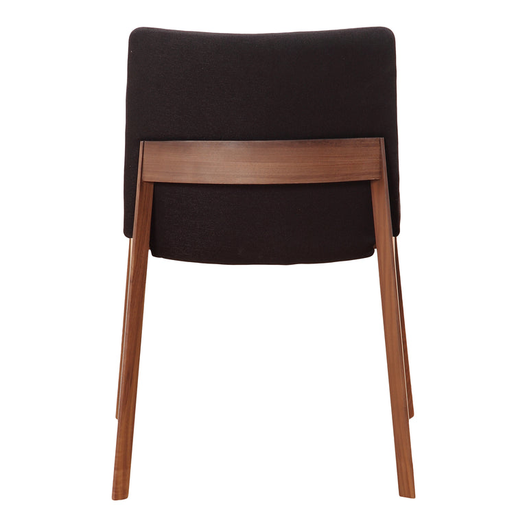 DECO DINING CHAIR BLACK- SET OF TWO