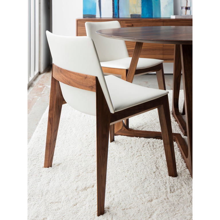 DECO DINING CHAIR BLACK- SET OF TWO