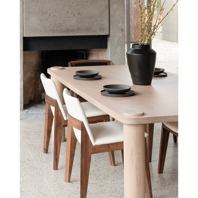 DECO DINING CHAIR BLACK- SET OF TWO