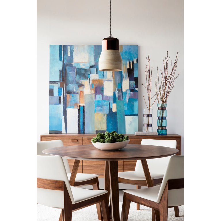 DECO DINING CHAIR BLACK- SET OF TWO