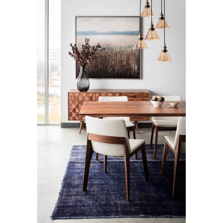 DECO DINING CHAIR BLACK- SET OF TWO