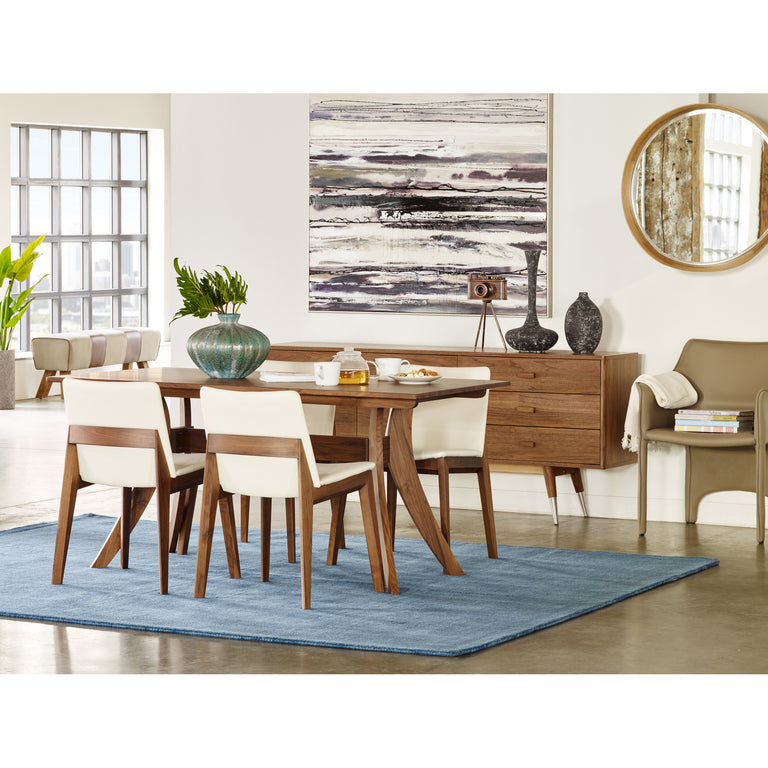 DECO DINING CHAIR BLACK- SET OF TWO