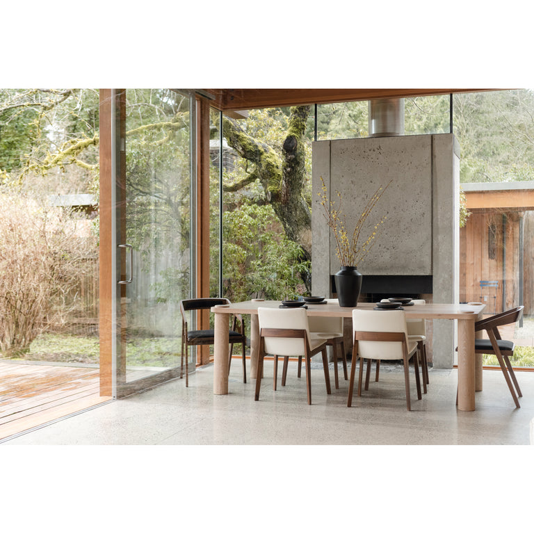 DECO DINING CHAIR BLACK- SET OF TWO