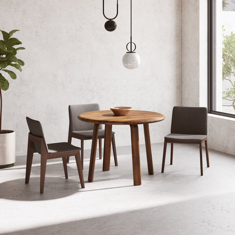 DECO DINING CHAIR BLACK- SET OF TWO