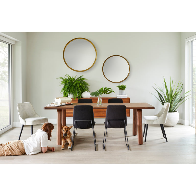 MALIBU DINING TABLE WALNUT