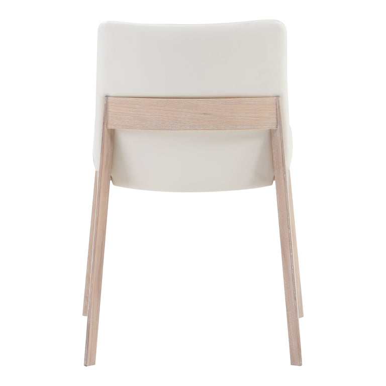 DECO DINING CHAIR BLACK- SET OF TWO