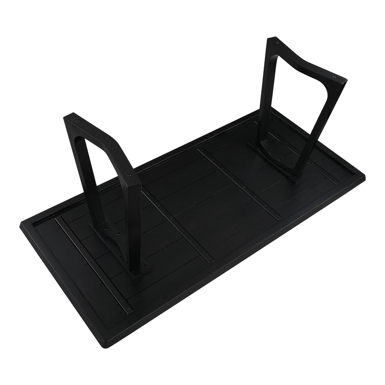 SILAS DINING TABLE BLACK ASH