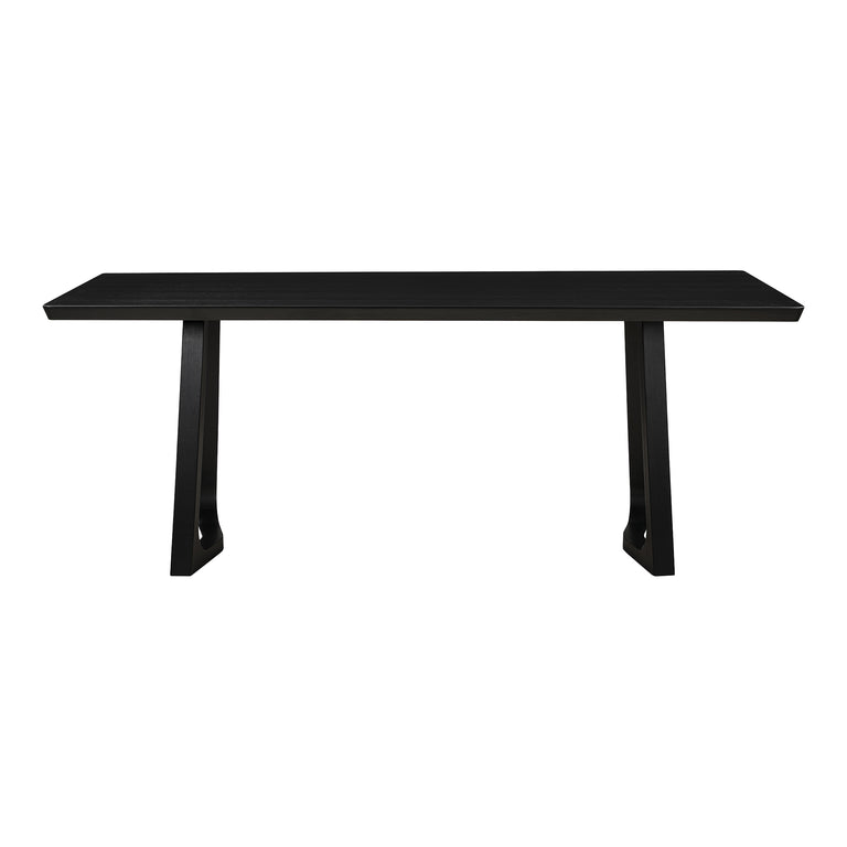 SILAS DINING TABLE BLACK ASH