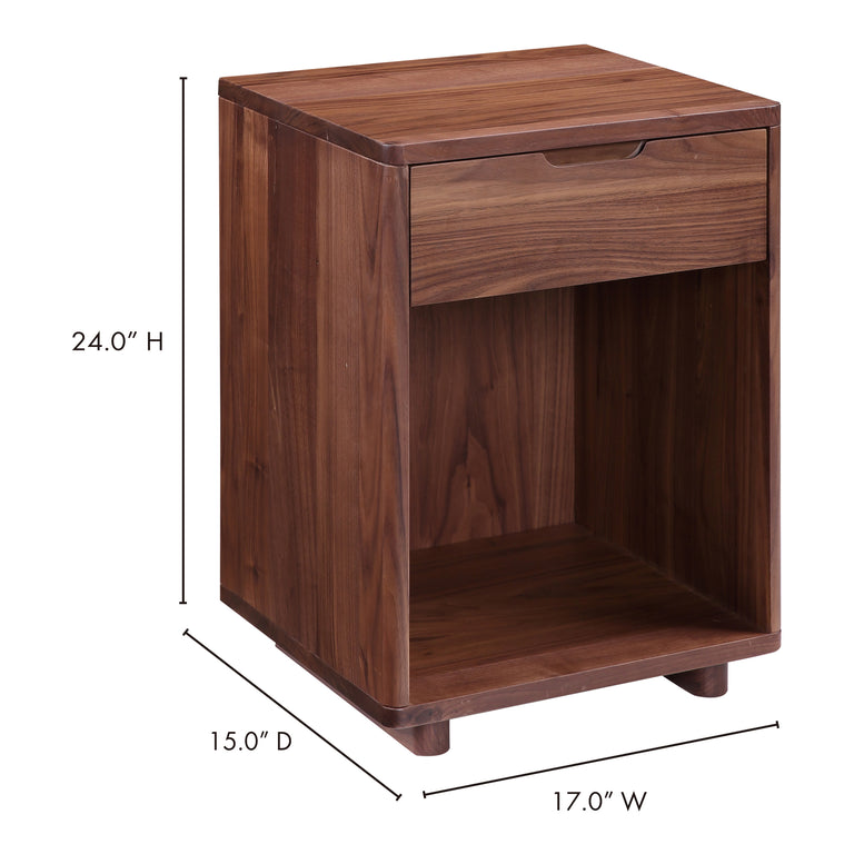 OSAMU NIGHTSTAND BROWN