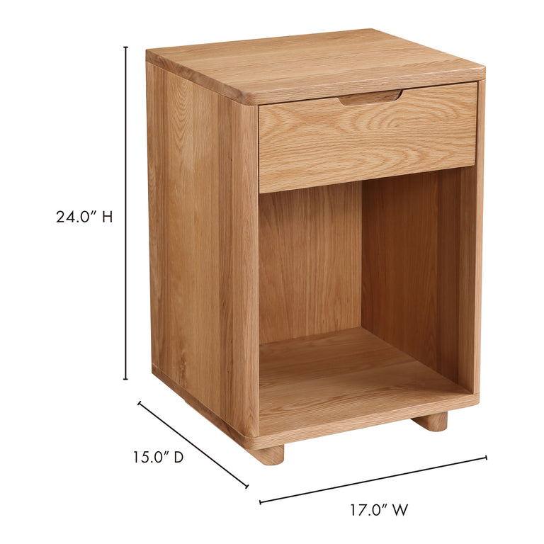 OSAMU NIGHTSTAND BROWN