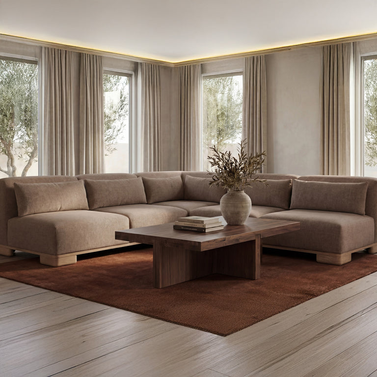 FOLKE COFFEE TABLE WALNUT
