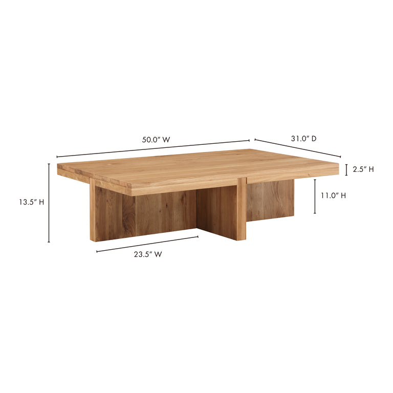 FOLKE COFFEE TABLE WALNUT