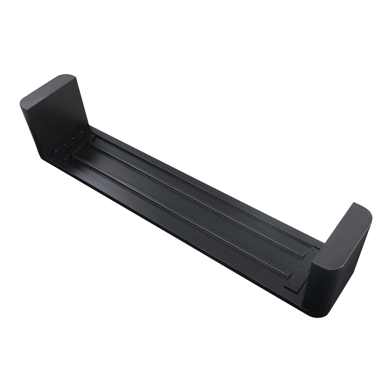 POST LARGE DINING BENCH BLACK