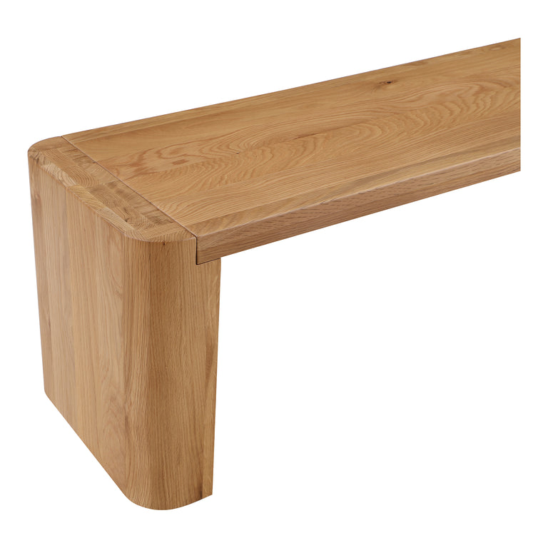 POST LARGE DINING BENCH BLACK