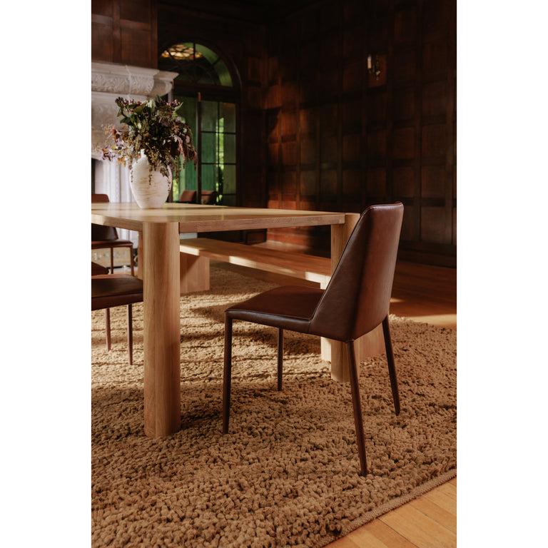 POST LARGE DINING BENCH BLACK