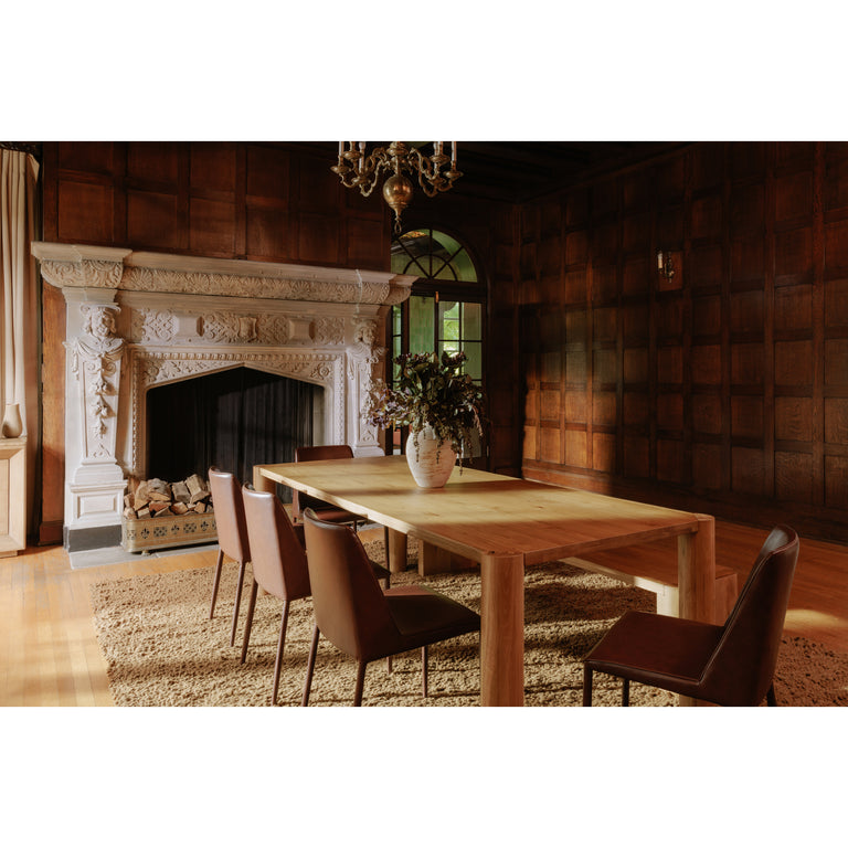 POST LARGE DINING BENCH BLACK