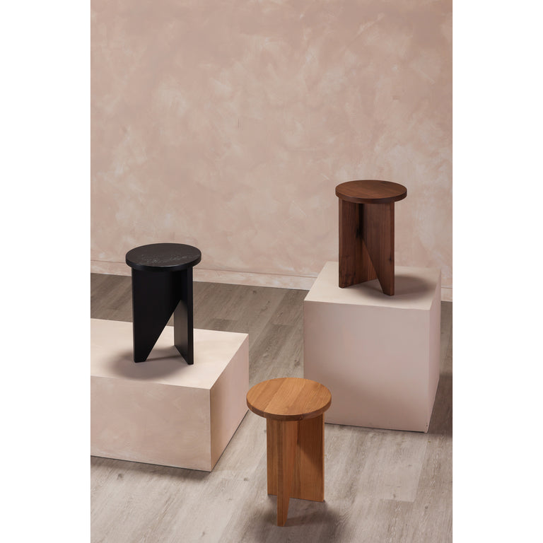 GRACE ACCENT TABLE BLACK MARBLE