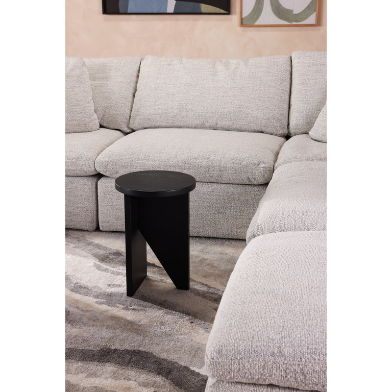 GRACE ACCENT TABLE BLACK MARBLE