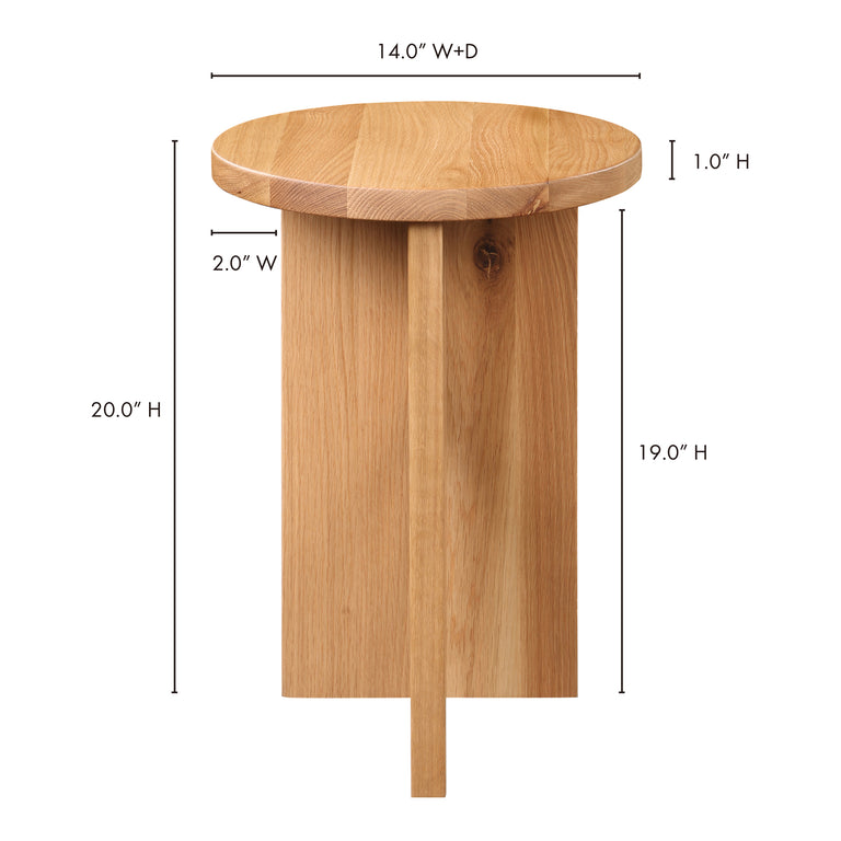 GRACE ACCENT TABLE BLACK MARBLE