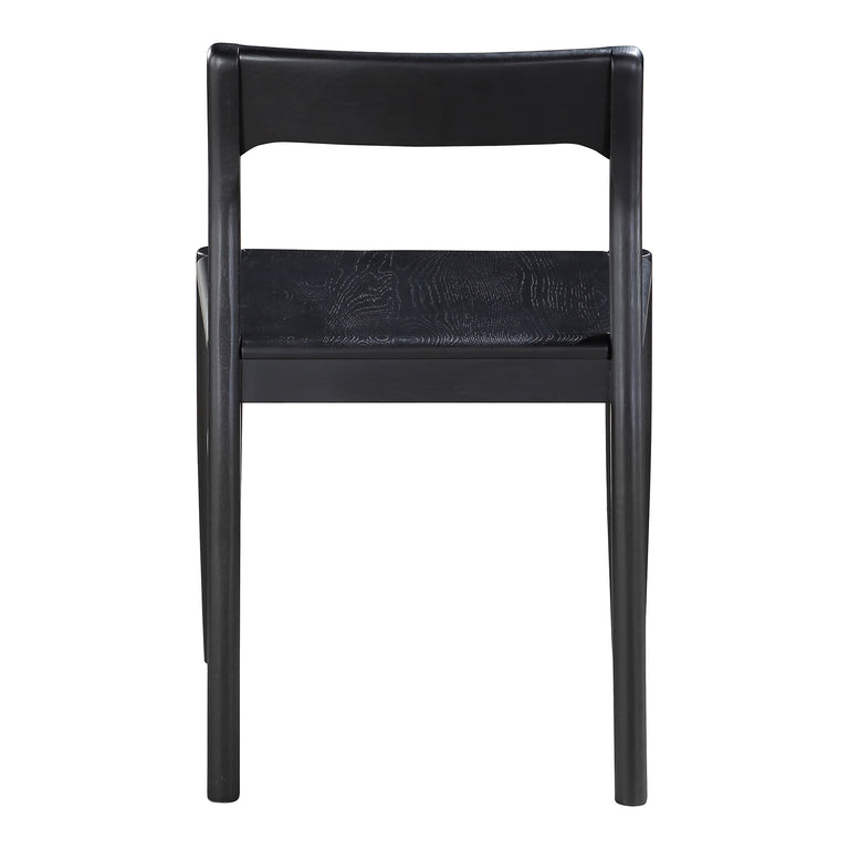 OWING DINING CHAIR BLACK - SET OF TWO