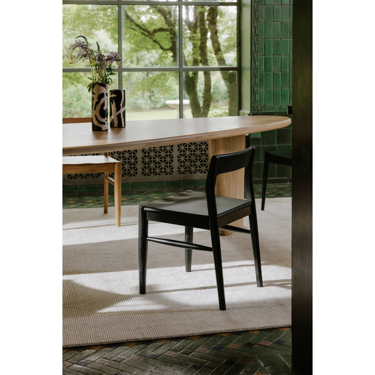 OWING DINING CHAIR BLACK - SET OF TWO