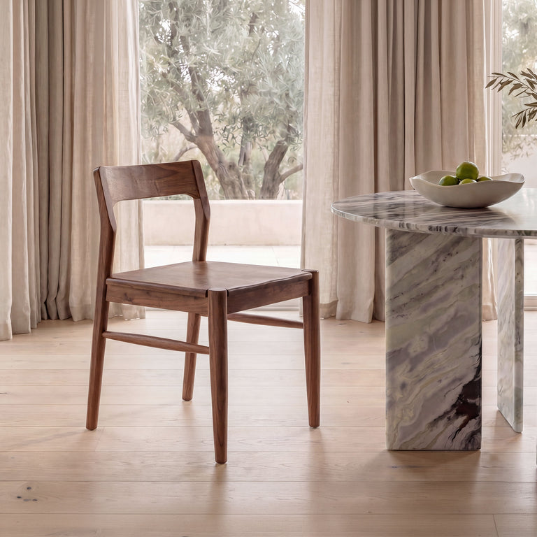 OWING DINING CHAIR BLACK - SET OF TWO
