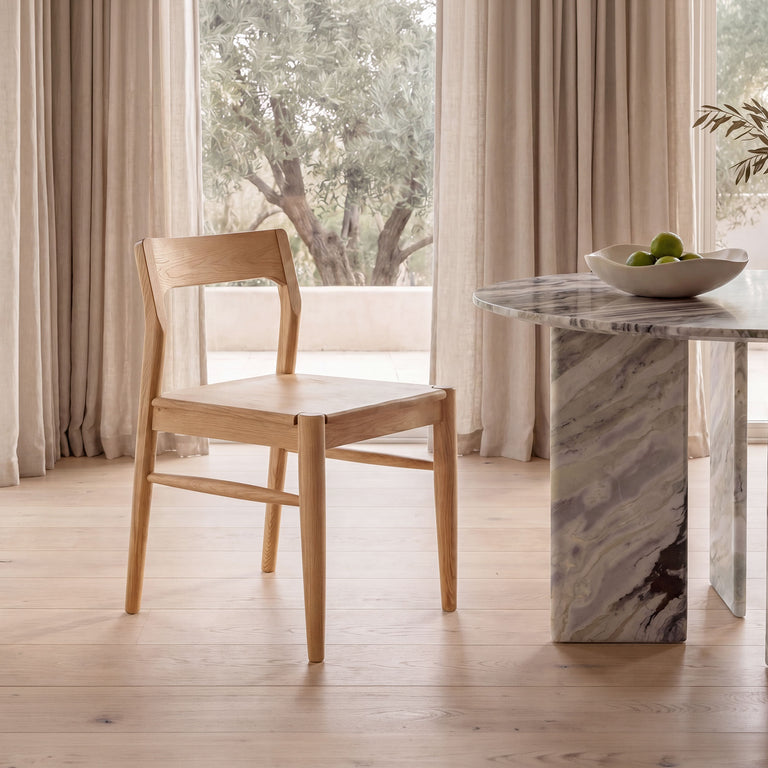 OWING DINING CHAIR BLACK - SET OF TWO