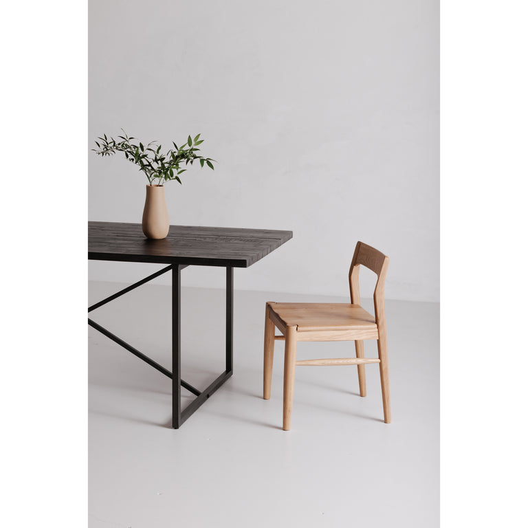 OWING DINING CHAIR BLACK - SET OF TWO