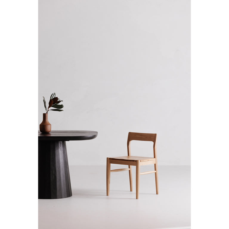 OWING DINING CHAIR BLACK - SET OF TWO