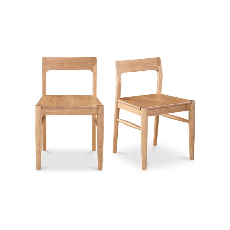 OWING DINING CHAIR BLACK - SET OF TWO