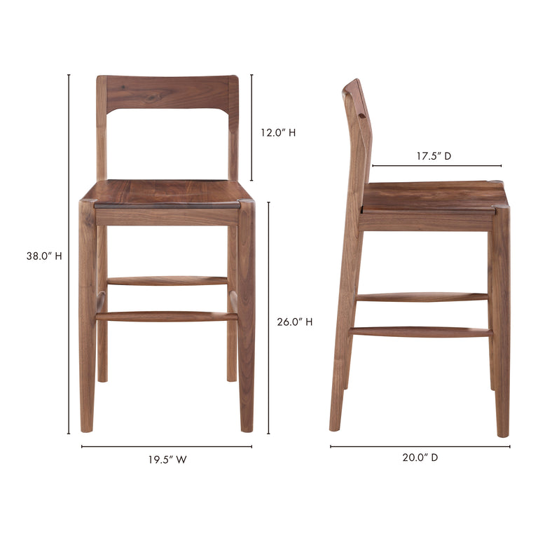 OWING COUNTER STOOL BLACK
