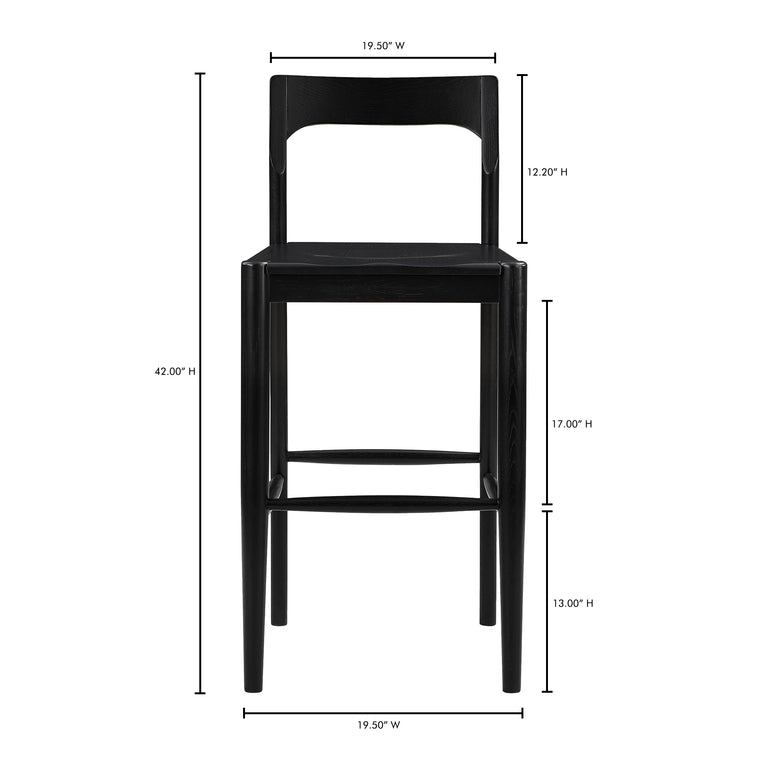 OWING BARSTOOL BLACK