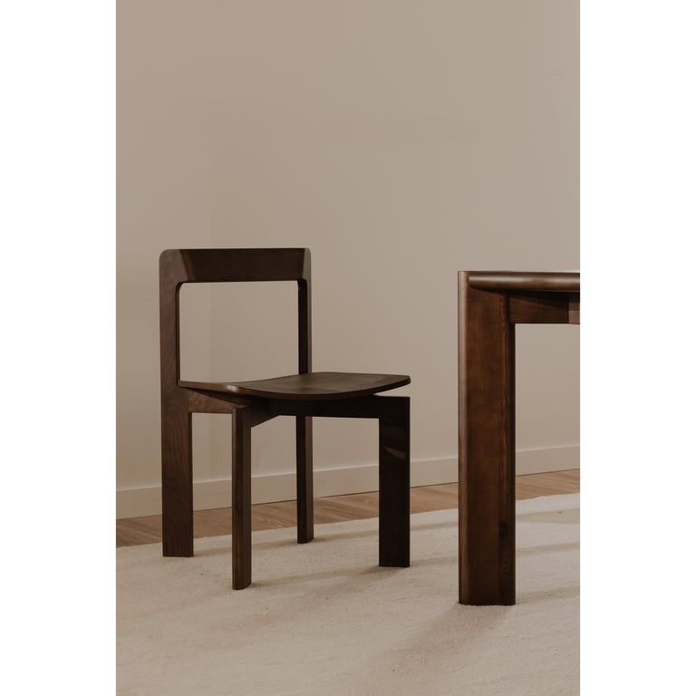 DAIFUKU DINING CHAIR BROWN Ã¢â‚¬â€œ SET OF TWO