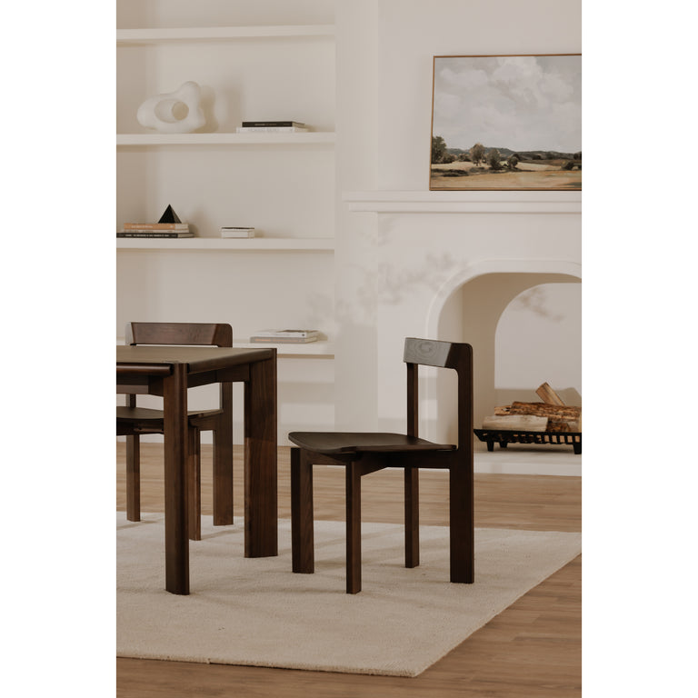 DAIFUKU DINING CHAIR BROWN Ã¢â‚¬â€œ SET OF TWO