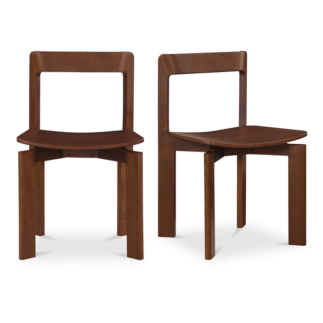 DAIFUKU DINING CHAIR BROWN Ã¢â‚¬â€œ SET OF TWO